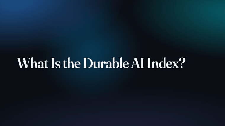 What Is the Durable AI Index?